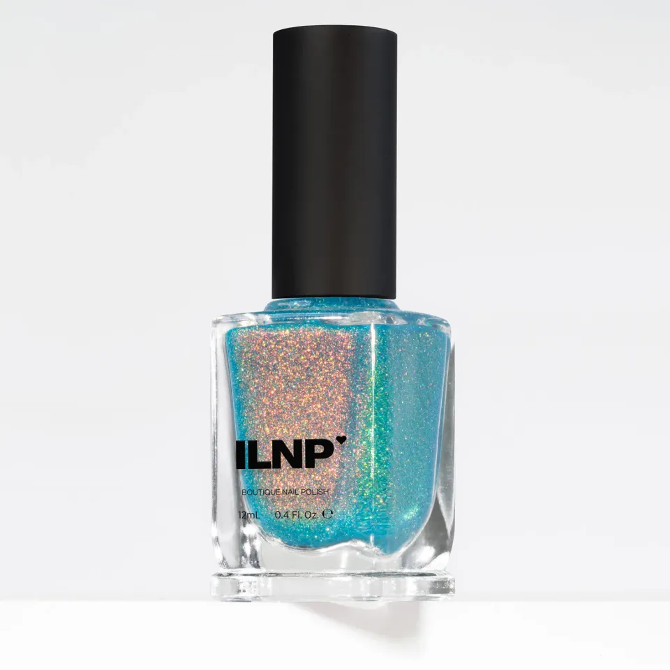 ILNP Wavelength nagellack aqua holografisk shimmer