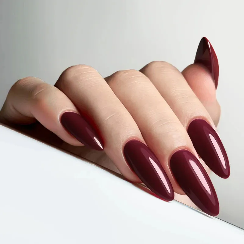 Modelones Inspire Gel Cabernet Kiss gellack 15ml mörkröd