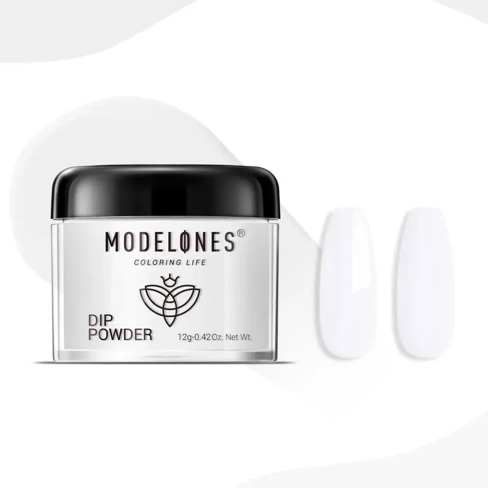 Modelones Pure White doppulver 12 g kritvit
