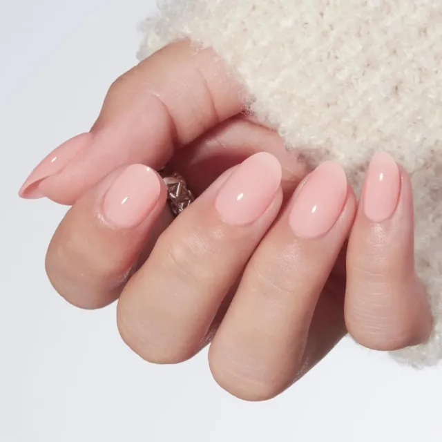 Modelones nude rosa lösnaglar kort oval 32-pack