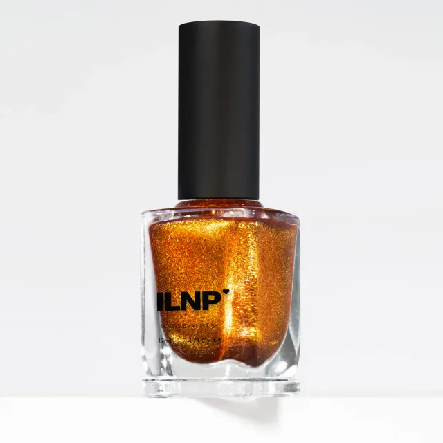 ILNP Hayride nagellack gyllengul gnistrande