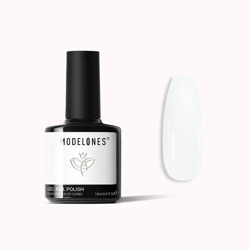 Modelones Inspire Gel Sheer Milky White gellack 15 ml