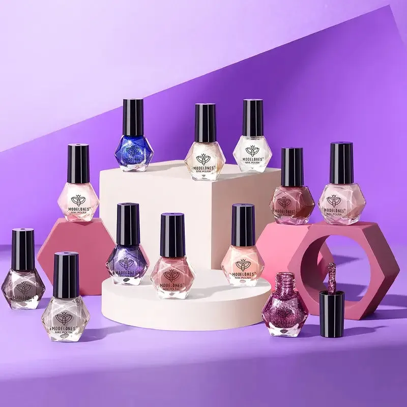 Modelones A Nice Day nagellacksset brun cream