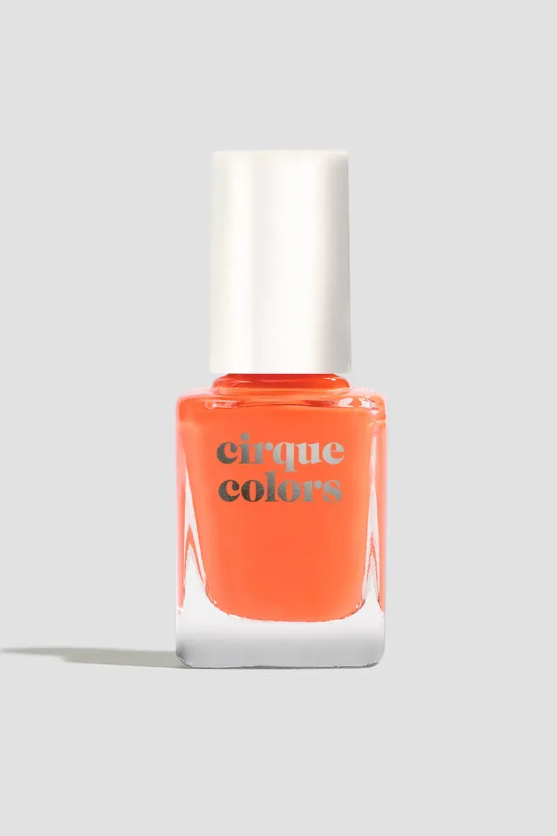 Cirque Colors Rumor Mill nagellack neonkorall kräm