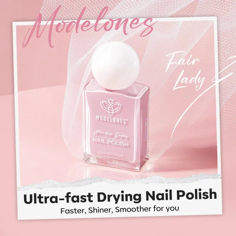 Modelones Fair Lady nagellack rosa krämig