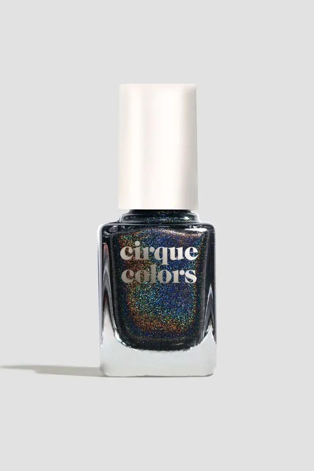 Cirque Colors Alter Ego nagellack svart holo