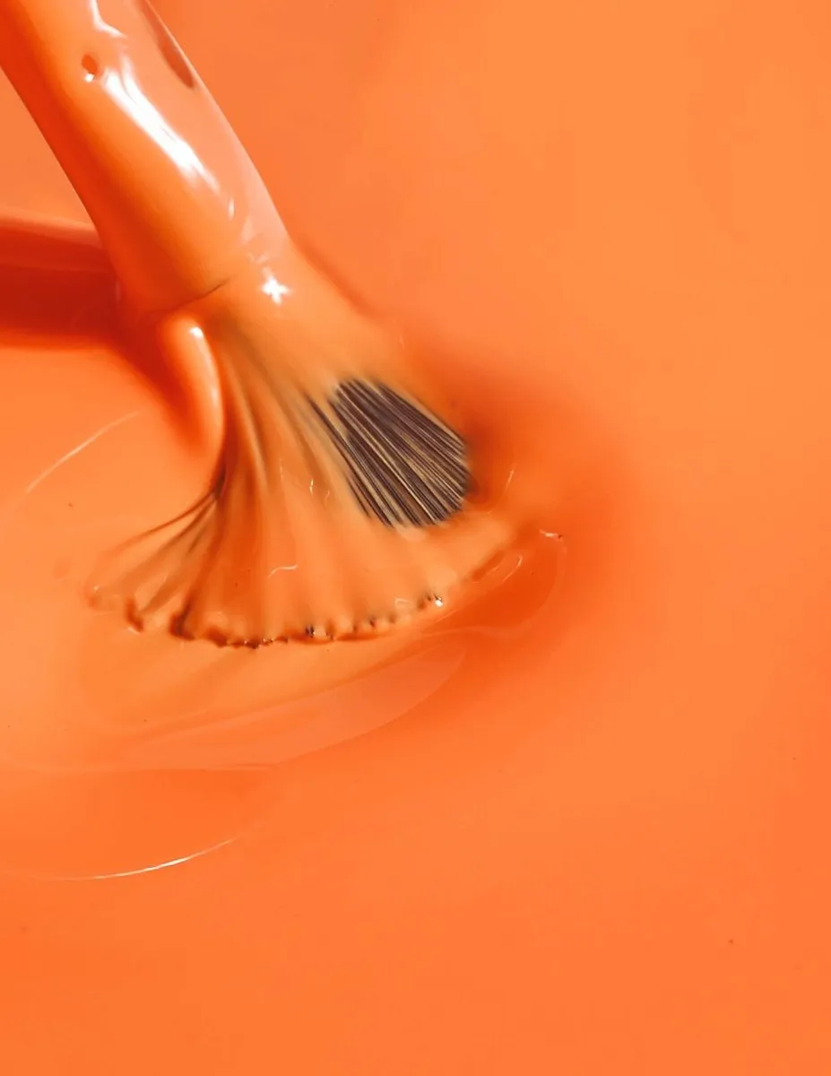 Le Mini Macaron Le Sweet nagellack Mango orange snabbtorkande