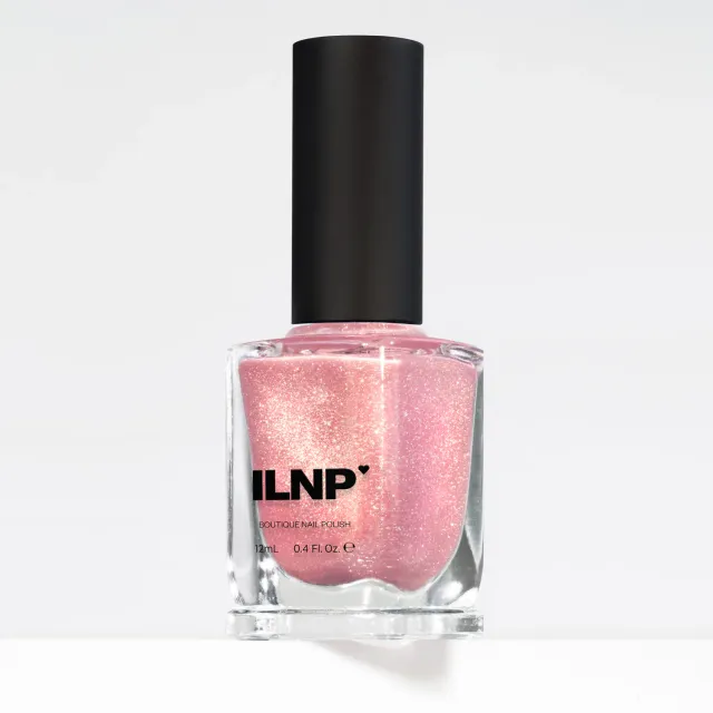 ILNP Pink Suede Velvet nagellack rosa magnetiskt