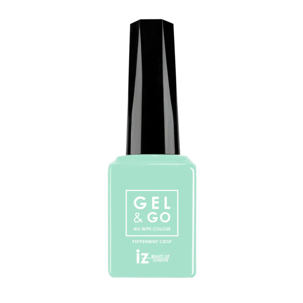 Iz Beauty GEL&GO Peppermint Crisp GG1040 gellack 12 ml mintgrön