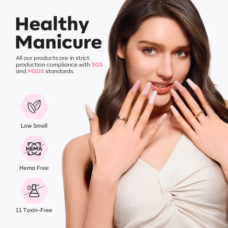 Modelones Aurora Frost polygel glitter rosa 60g