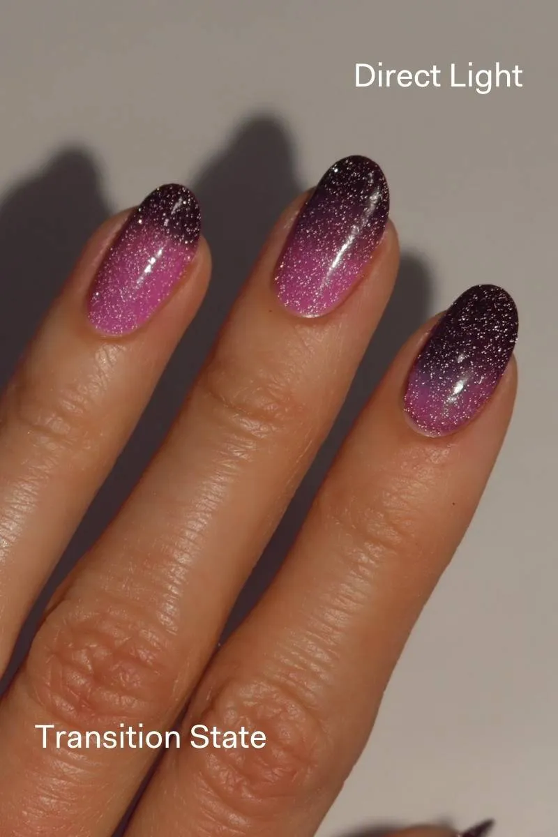 Cirque Colors Temptress nagellack thermal lila-rosa