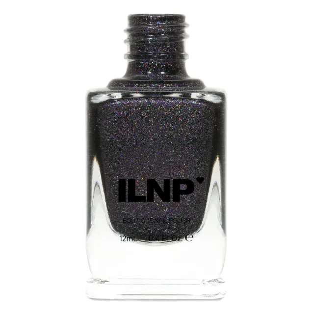 ILNP Penthouse nagellack mörklila holo 12 ml