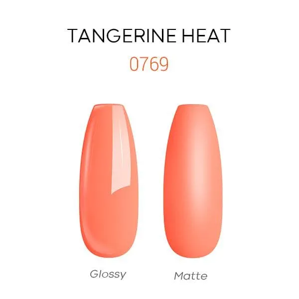 modelones Inspire Gel Tangerine Heat gellack 15 ml orange