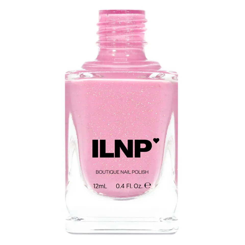 ILNP Holding Hands nagellack ljusrosa jelly