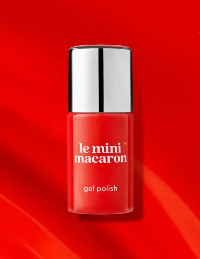 Le Mini Macaron Rouge Coquelicot gellack röd