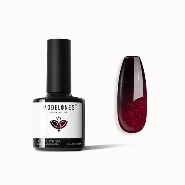 Modelones Inspire Gel 2502 gellack Blood Queen röd