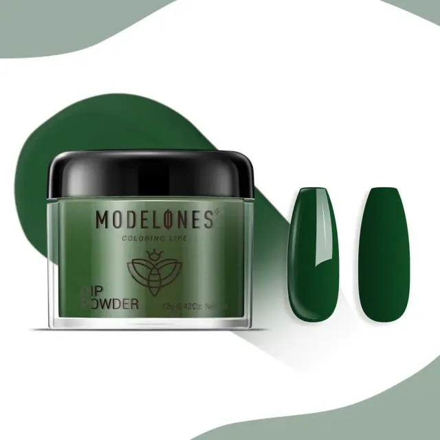 Modelones Graphite Green dippingpulver grön 12 g