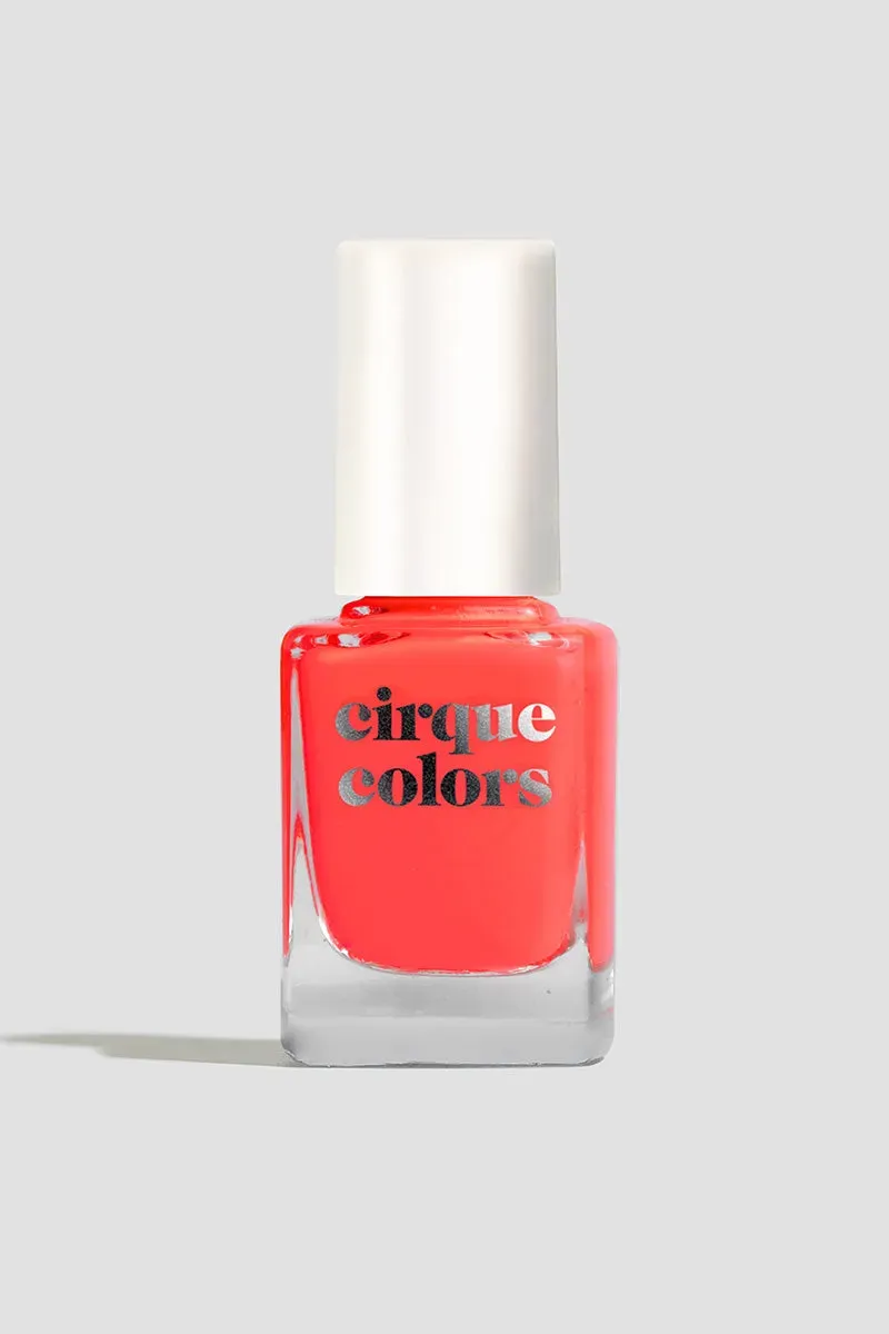 Cirque Colors Lava Jelly nagellack neonorange transparent