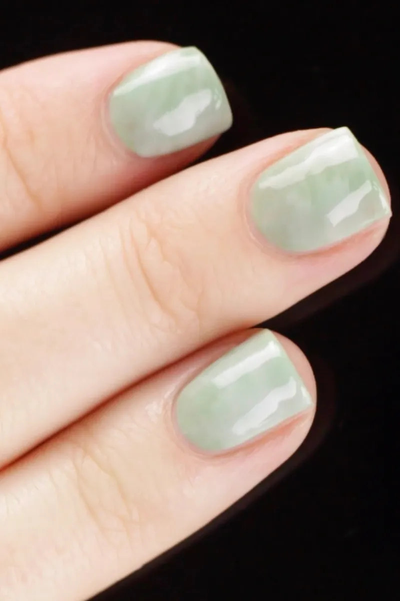 Cirque Colors Green Jade nagellacksset grön jelly 2-pack