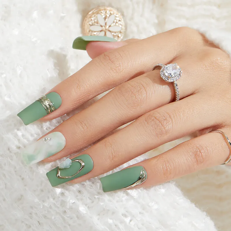 Modelones Inspire Gel gellack Soft Olive 15 ml krämgrön