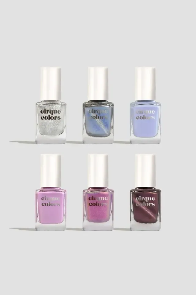 Cirque Colors Angel Baby nagellacksset 6-pack aurora magnetisk