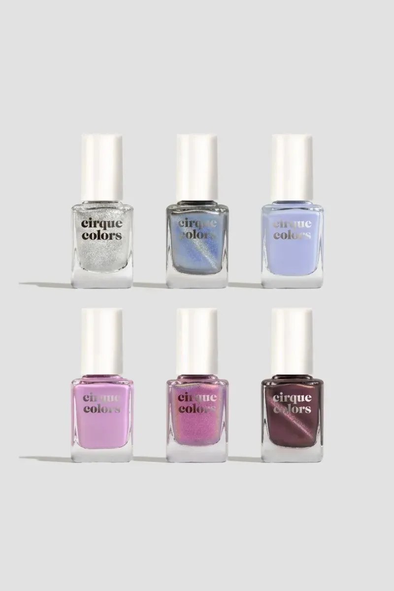 Cirque Colors Angel Baby nagellacksset 6-pack aurora magnetisk