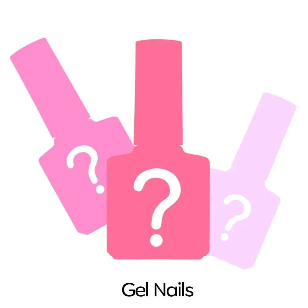 Modelones 2025 Mystery Box nagelkit slumpmässigt urval