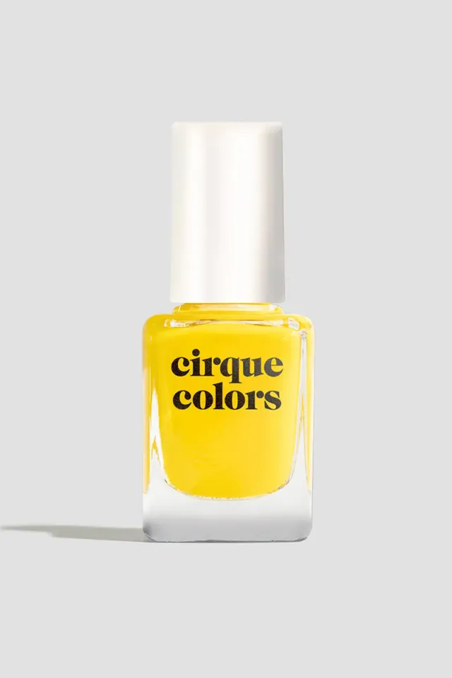 Cirque Colors Piña Jelly nagellack gul transparent