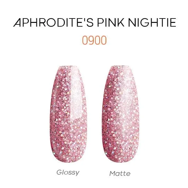 modelones Aphrodite's Pink Nightie gellack 15 ml glitterrosa