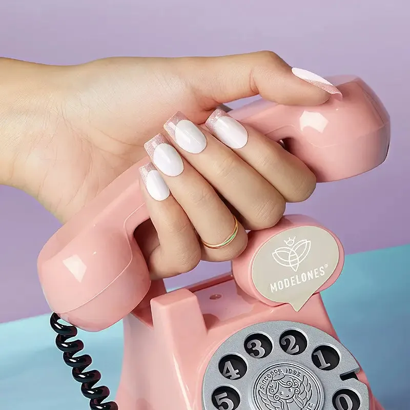 Modelones Gentle Bells nagellacksset rosa snabbtorkande