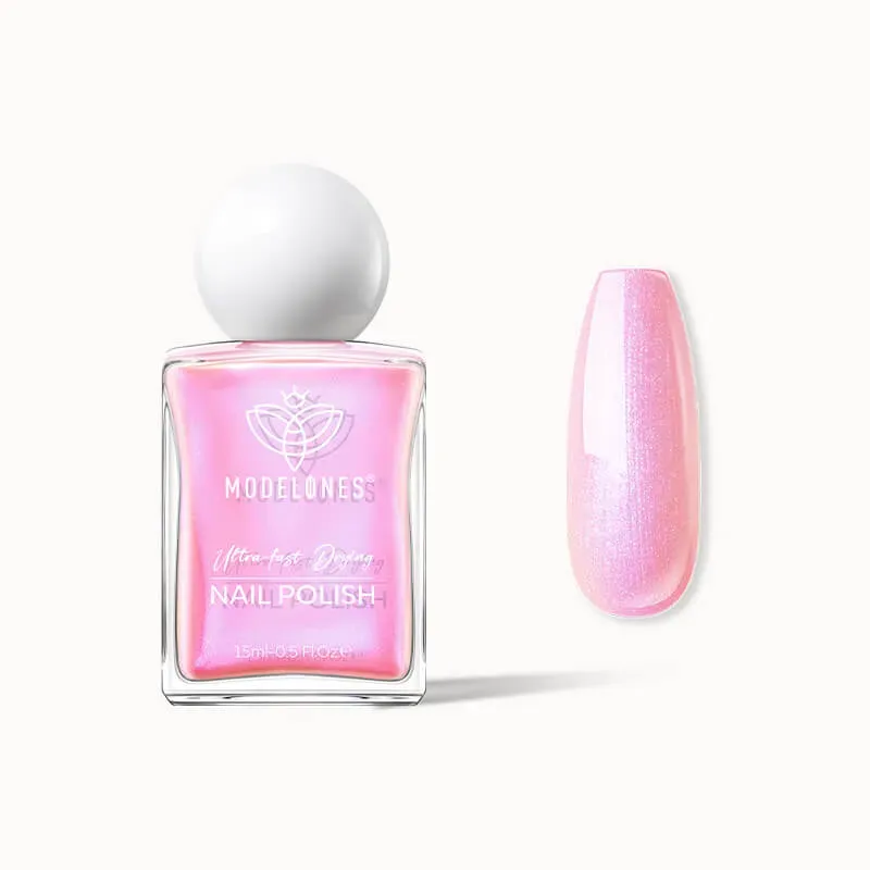 Modelones Blush Pearl nagellack rosa shimmer