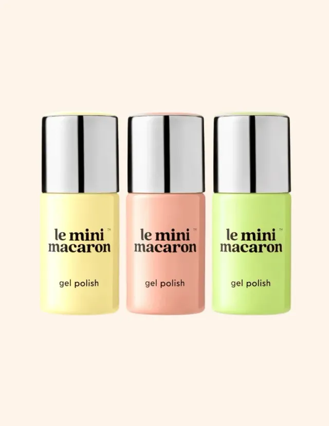 Le Mini Macaron Sweet Citrus Trio gellack 3-pack citrus