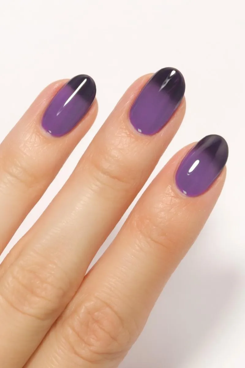 Cirque Colors Symphony Treble Maker termolack svart-lila