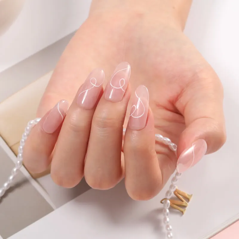 Modelones Inspire Gel gellack Jelly Nude 15ml sheer