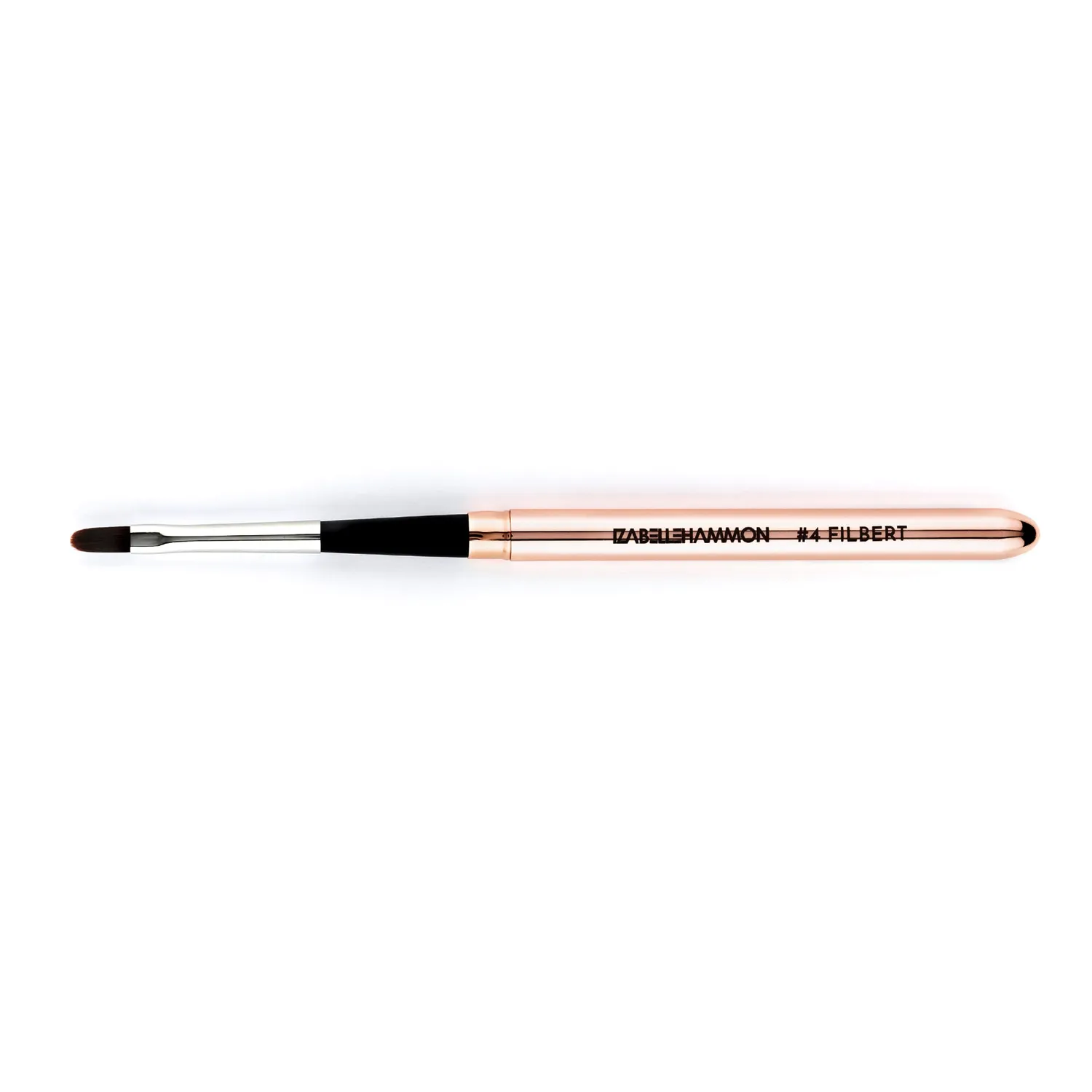Iz Beauty Filbert gelpensel #4 metallhandtag