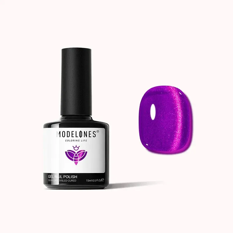Modelones Inspire Waltz cat eye gellack lila 15 ml
