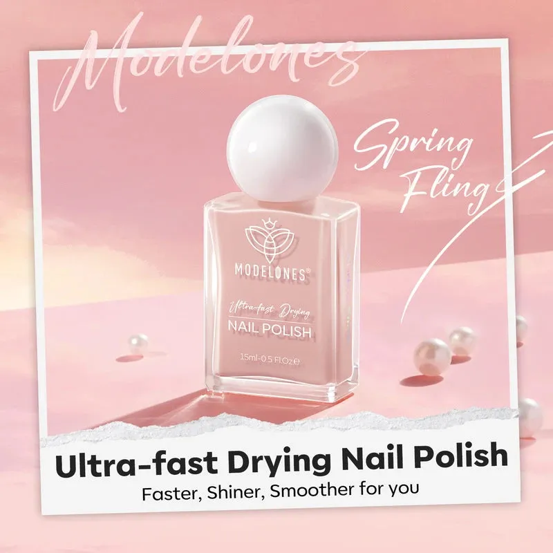 Modelones Spring Fling nagellack jelly rosa