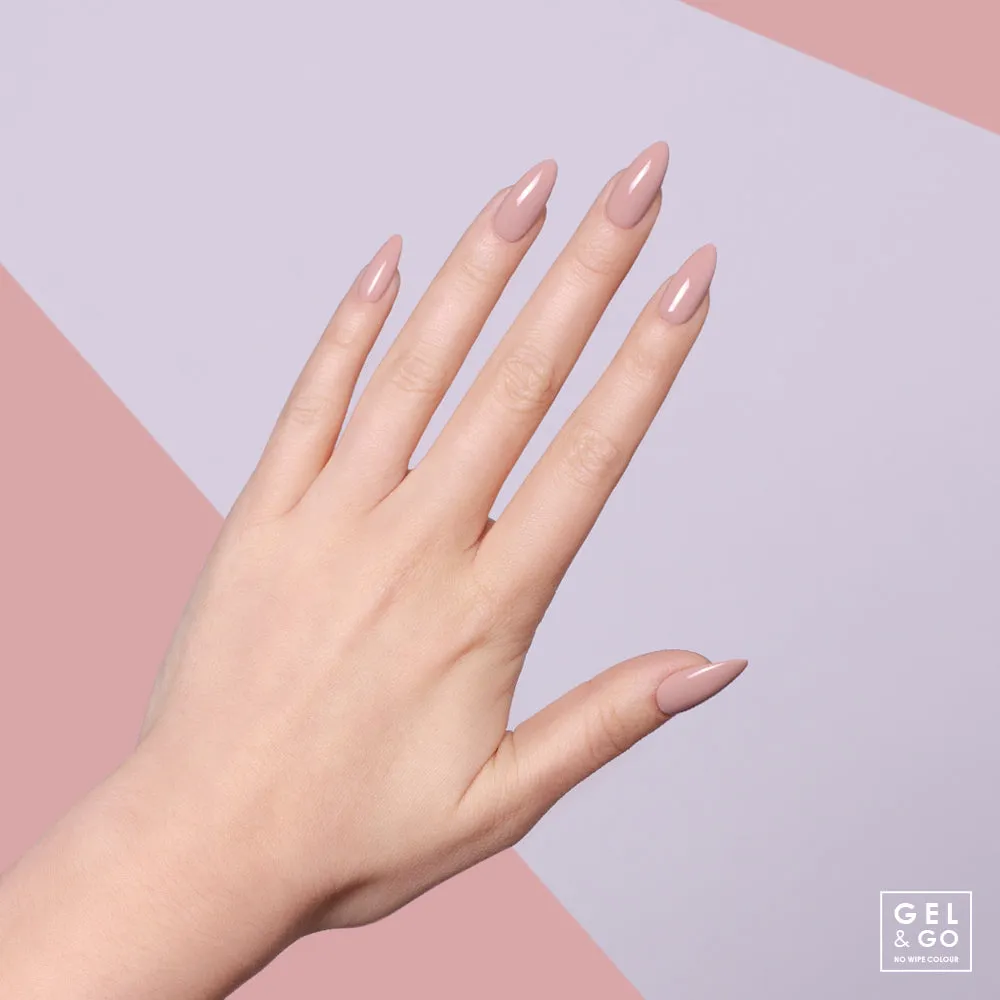 Iz Beauty Gel&Go Spice GG1049 gellack 12ml mörk nude