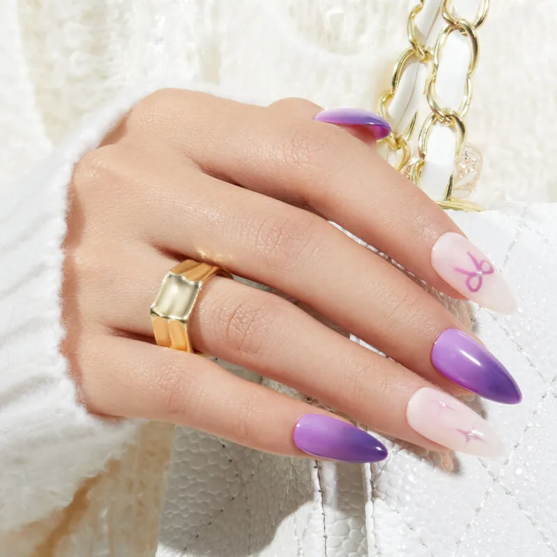 Modelones Inspire Gel 2572 gellack Purple Shell Thread lila