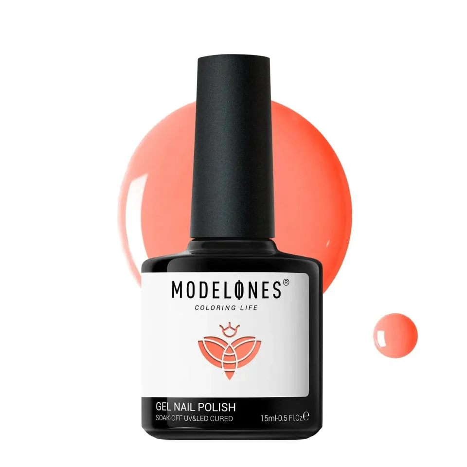 modelones Inspire Gel Tangerine Heat gellack 15 ml orange