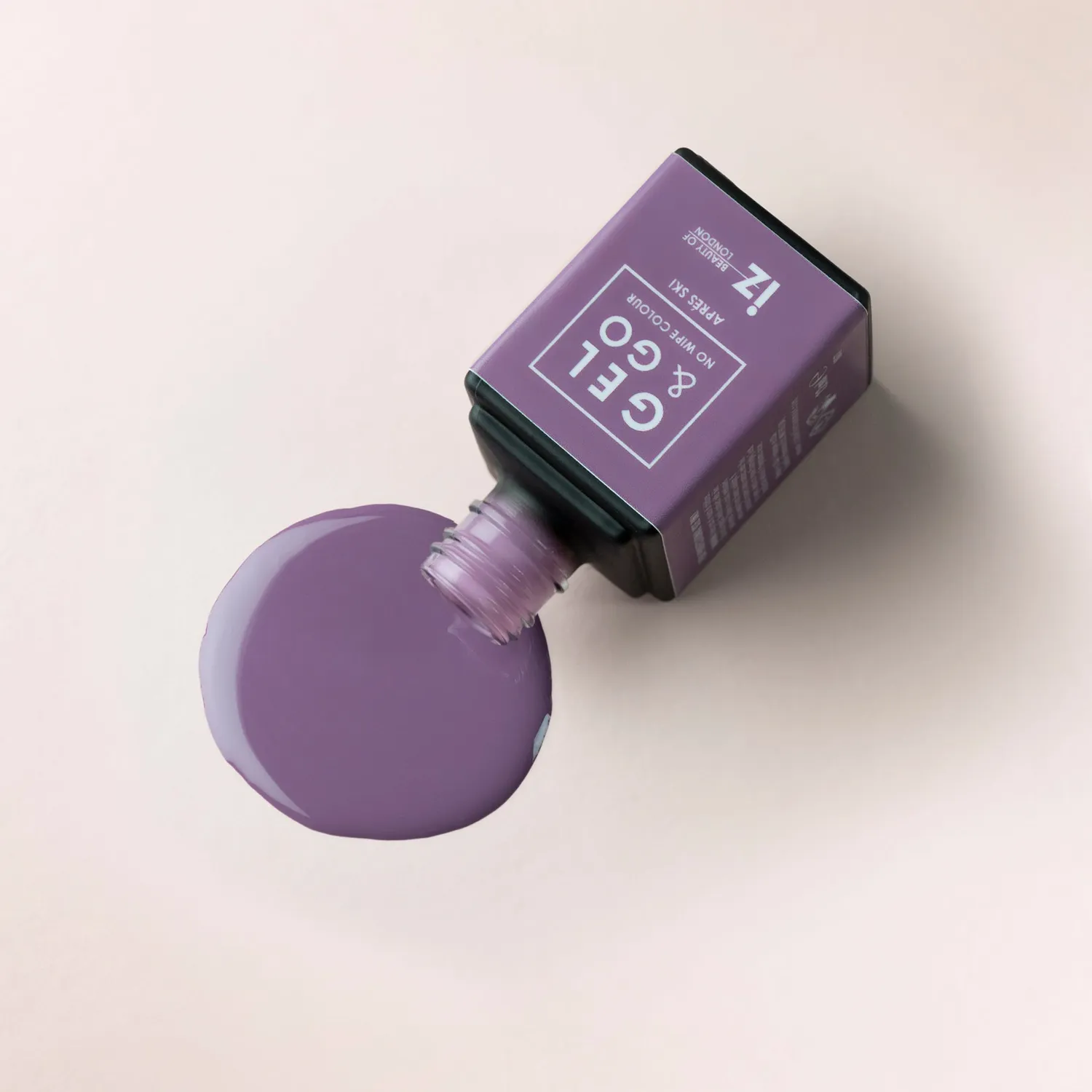 Iz Beauty GEL&GO Après Ski GG1077 gellack 12ml mauve