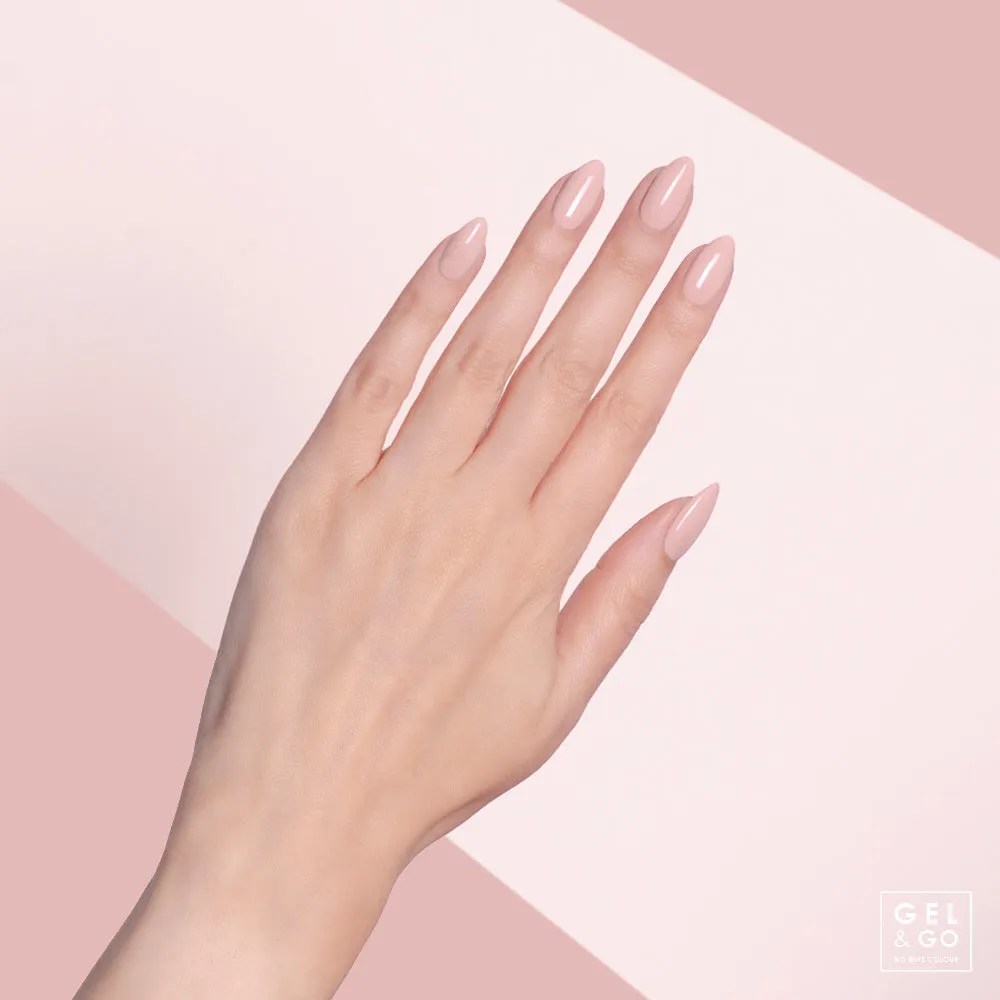 Iz Beauty Gel&Go Buff Mini gellack 8 ml beige-rosa