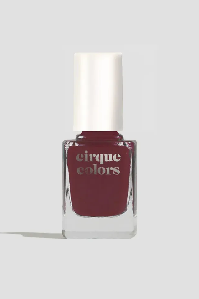 Cirque Colors Mahogany Jelly nagellack varmbrun jelly