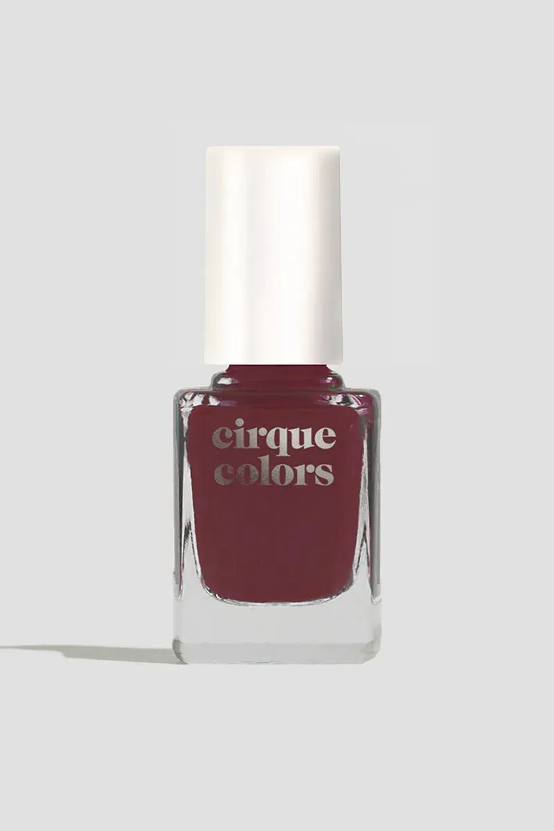 Cirque Colors Mahogany Jelly nagellack varmbrun jelly