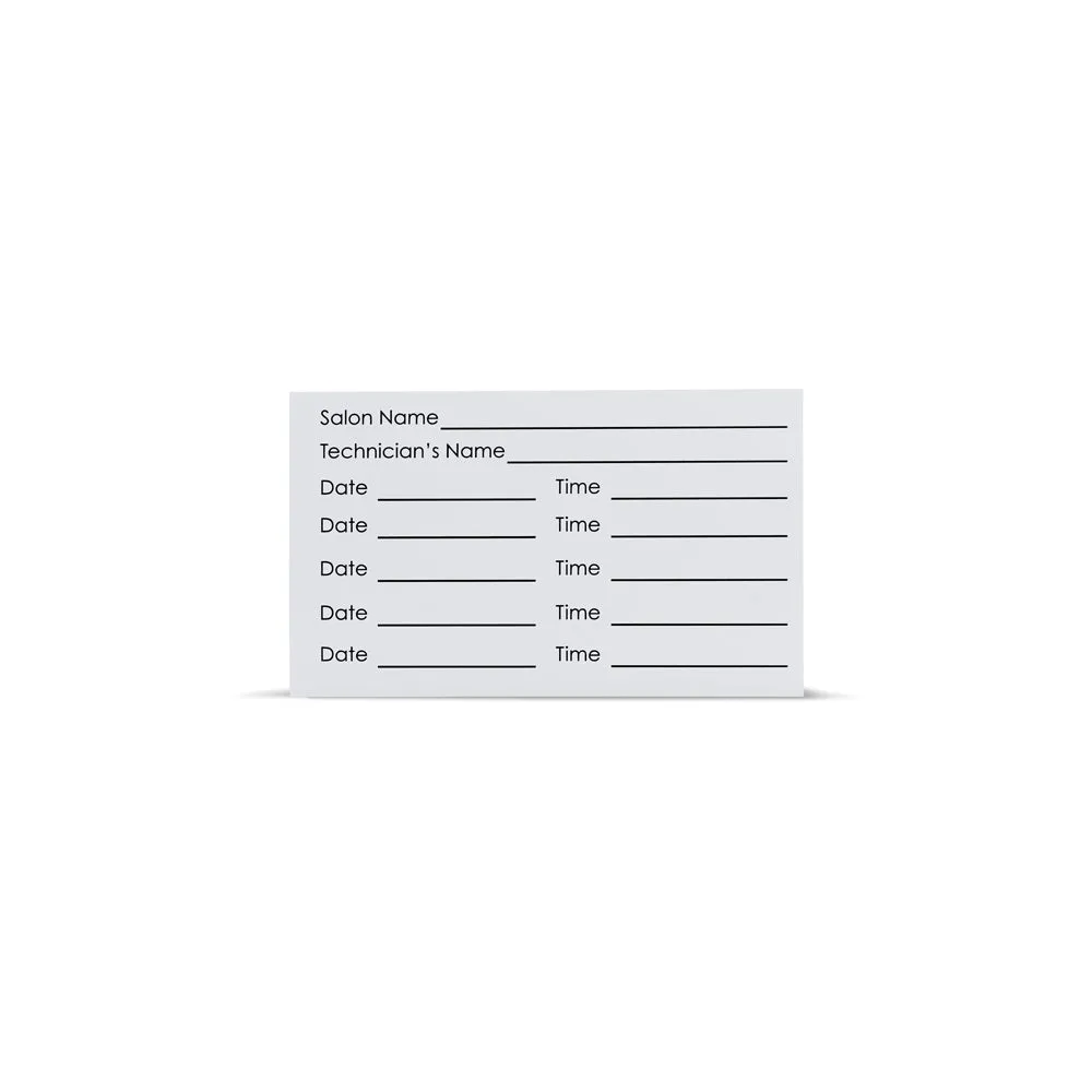 Iz Beauty Appointment Cards bokningskort 25-pack