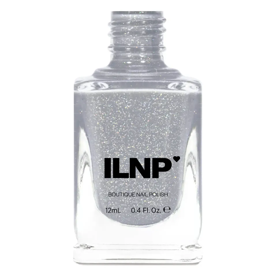 ILNP Sled Day nagellack ljusgrå jelly