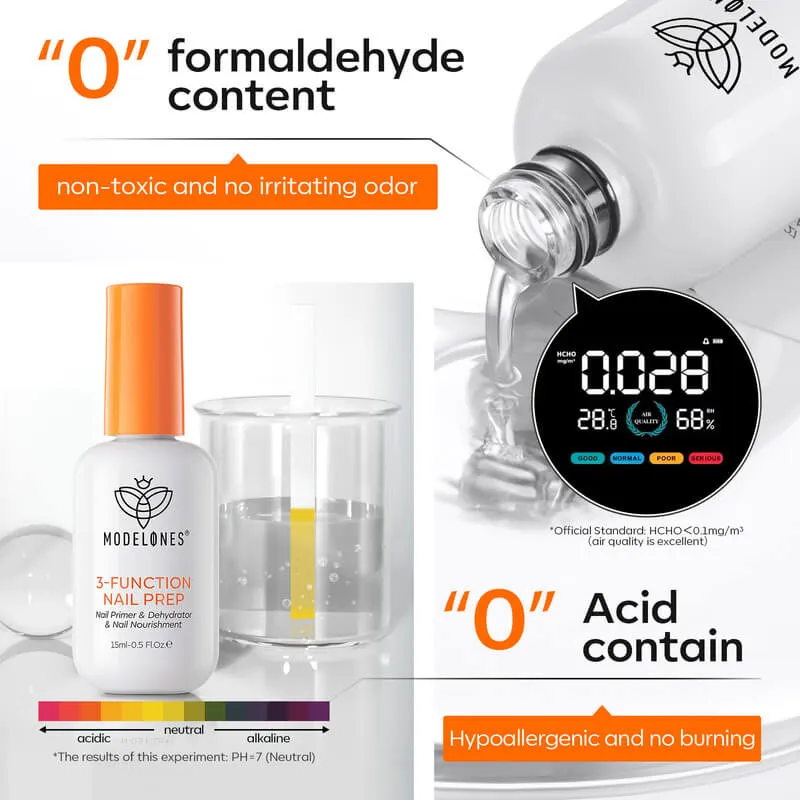 Modelones 3 in 1 Nail Primer nagelprimer vårdande