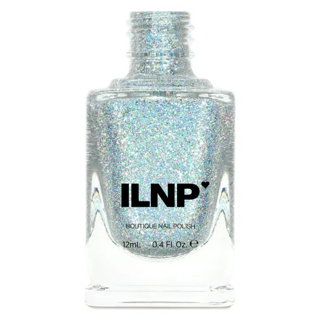 ILNP The Lighthouse nagellack silver holografiskt
