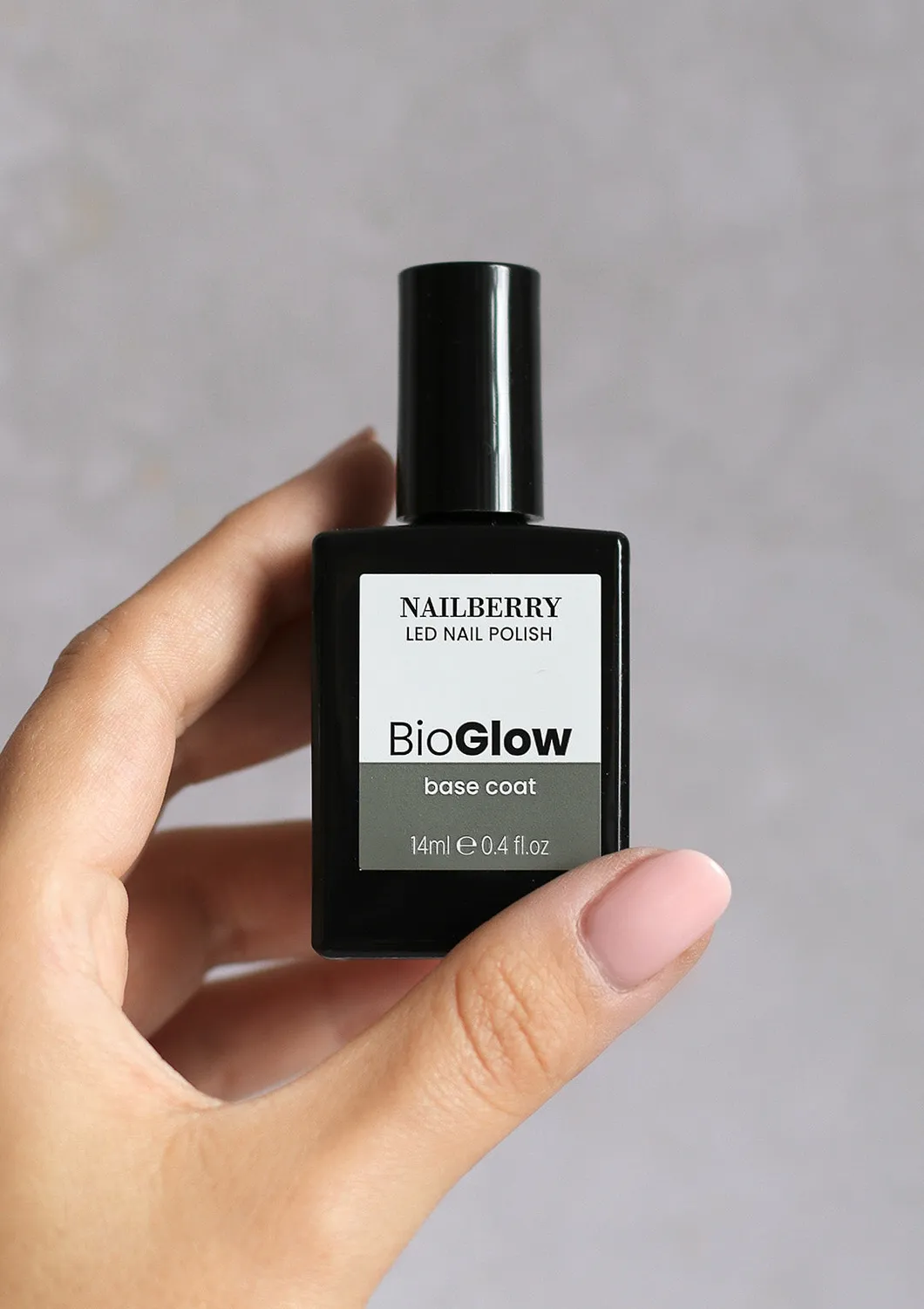 Nailberry BioGlow Base Coat underlack 14ml extra fäste