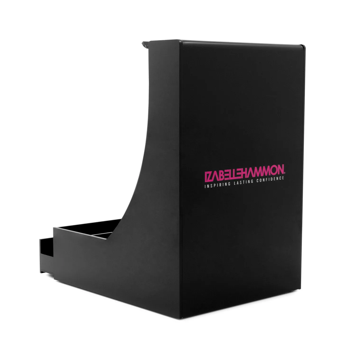 Iz Beauty Black Branded Desk Tidy förvaring akryl